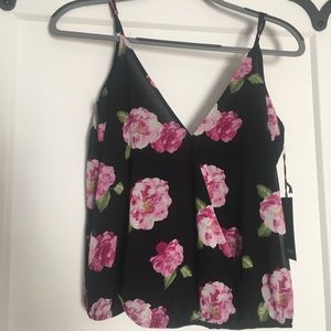 Black Chiffon Blouse